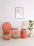 Atelier Del Sofa Puff Teddy Coral